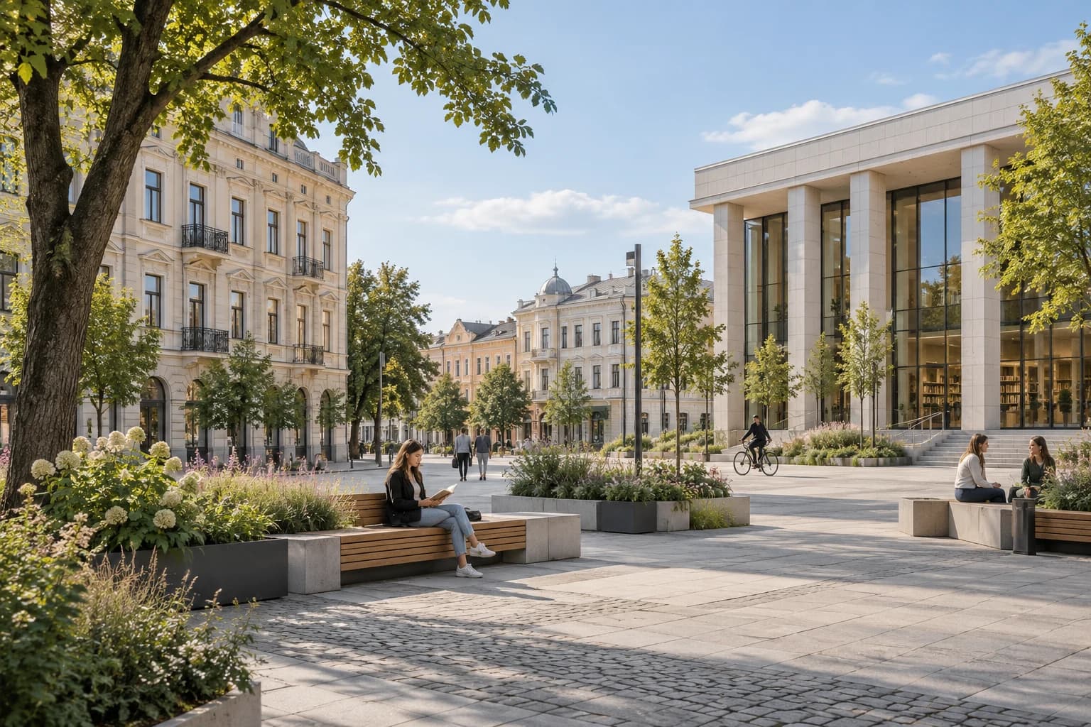 Обновлённое городское пространство